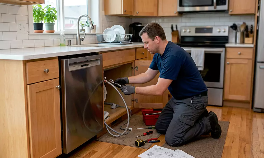 Dishwasher Installation in Meriden, CT