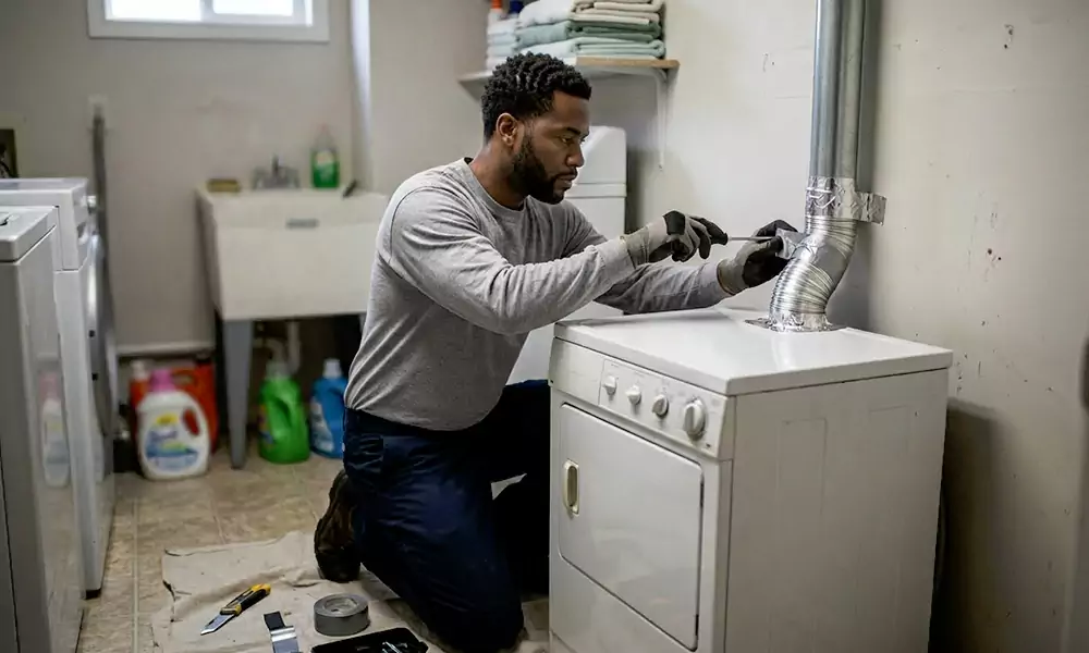 Dryer Vent Repair in Meriden, CT