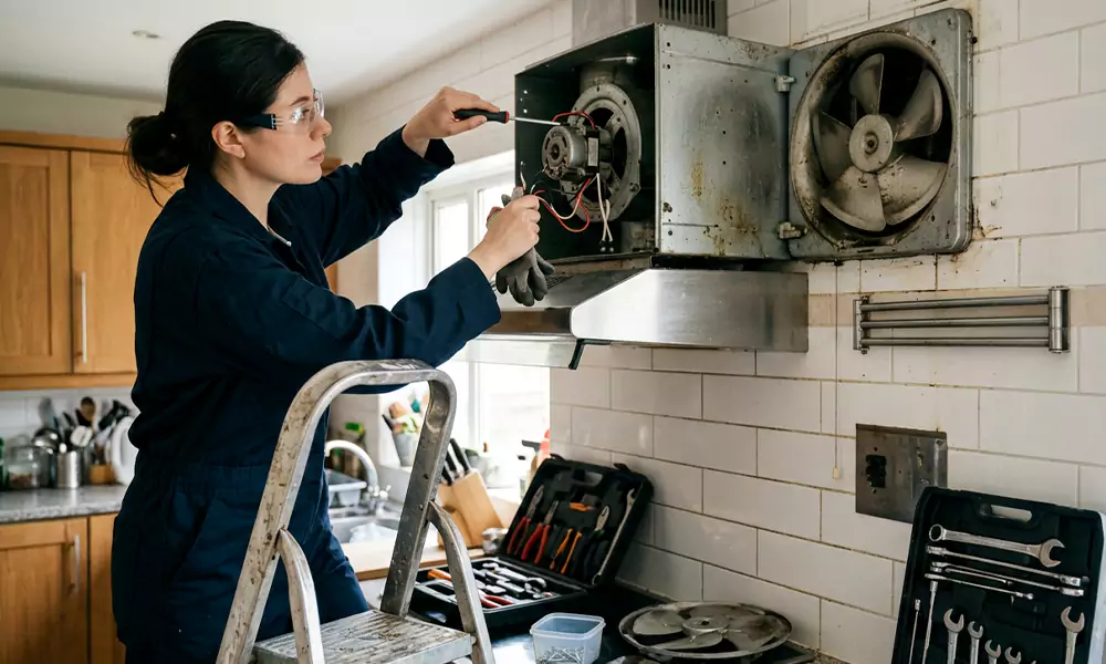 Exhaust Fan Repair in Meriden, CT