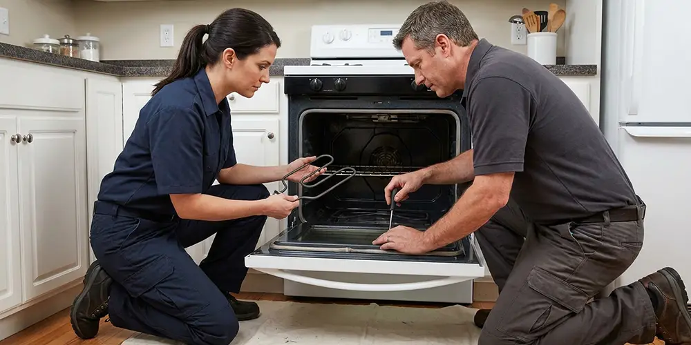 Oven Heating Element Replacement in Meriden, CT