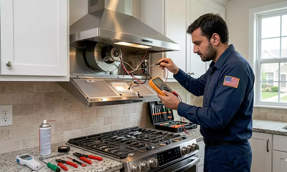 Range Hood Repair in Meriden, CT