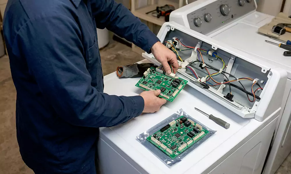 Washer Control Board Replacement in Meriden, CT
