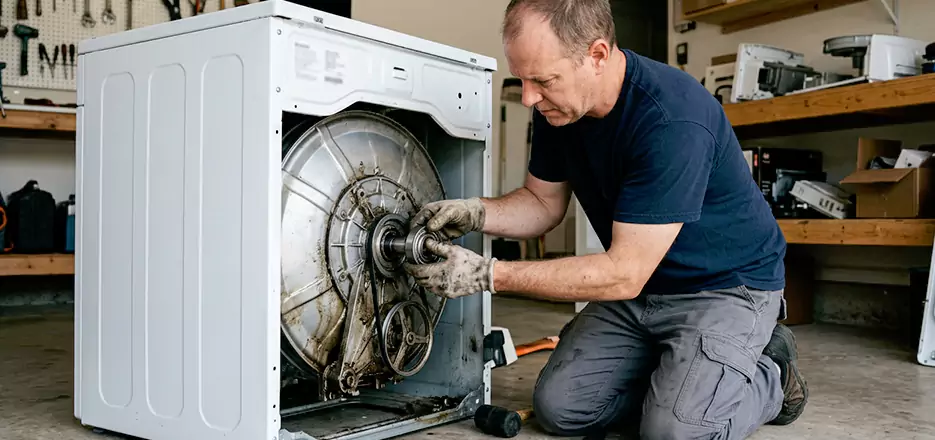 Washer Tub Bearing Replacement in Meriden