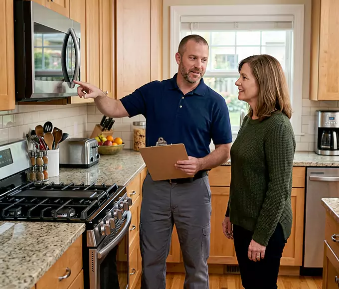 Why Meriden Homeowners Trust Us for Professional Microwave Installation?
