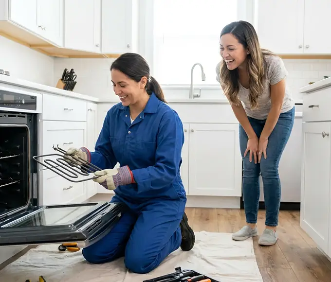 Why Meriden, CT Residents Trust Meriden Appliance Pro for Oven Heating Element Repairs?